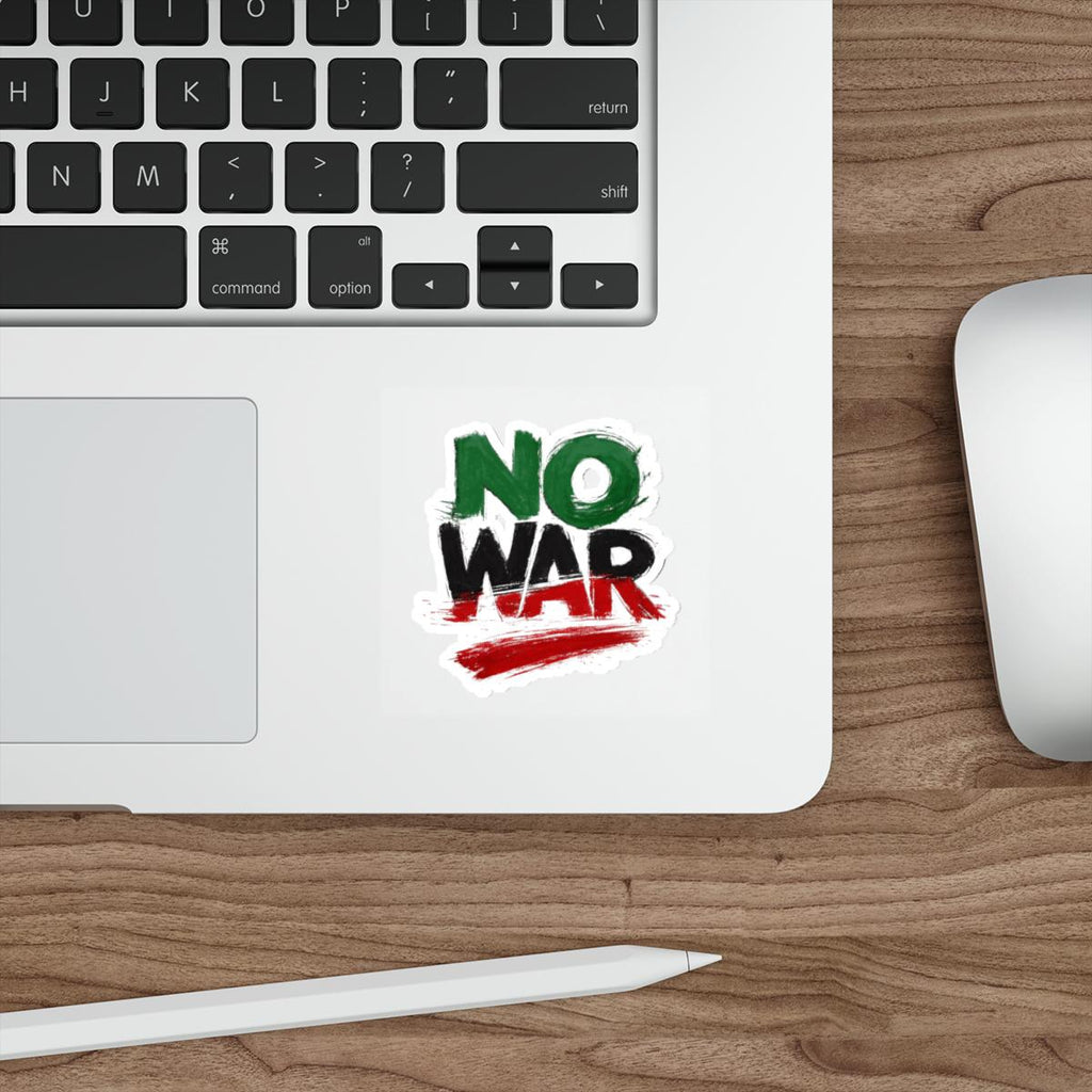 No War sticker | Die-Cut Sticker, Anti-War Protest Decal
