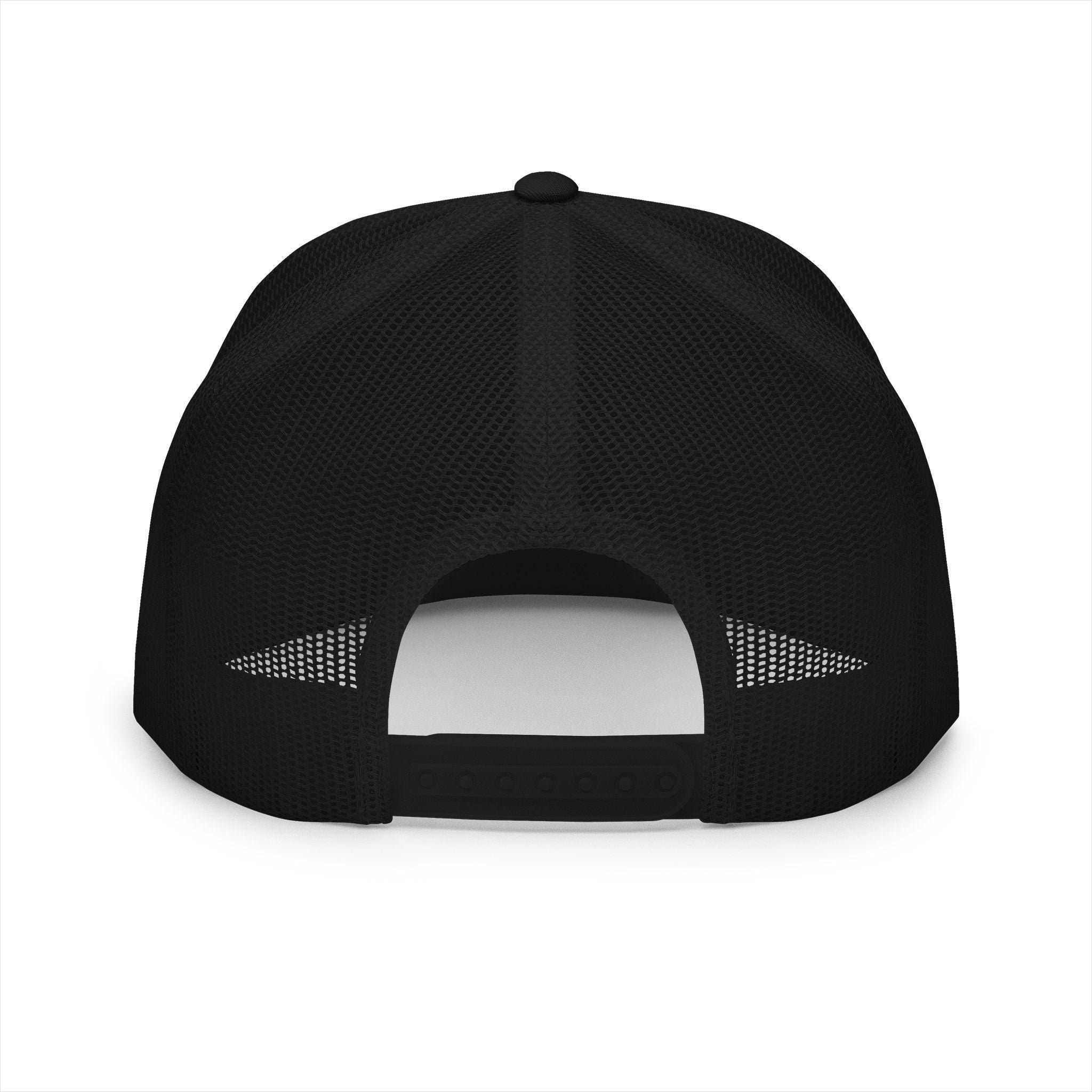 No Kings embroidery Trucker Cap | Free protest sticker I 5-panel mesh hat