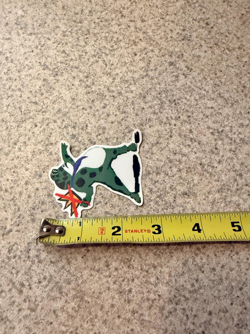 Protest Frog Sticker – Banksy Inspired, Hand-Drawn Vinyl Art
