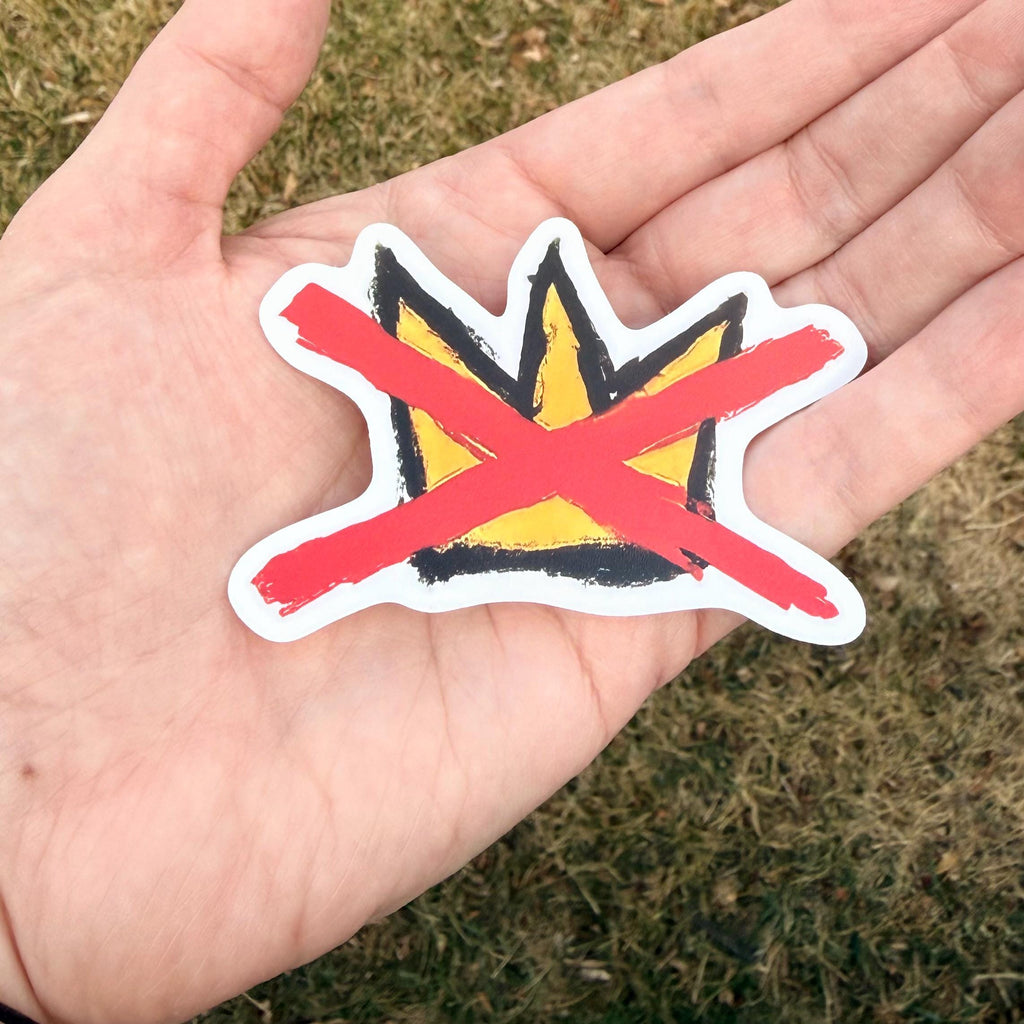 No Kings sticker Anti-Trump Political Resistance I Buy 3 Get 1 Free