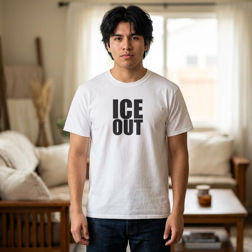 ICE OUT Unisex Softstyle T-Shirt I Black or White Lettering