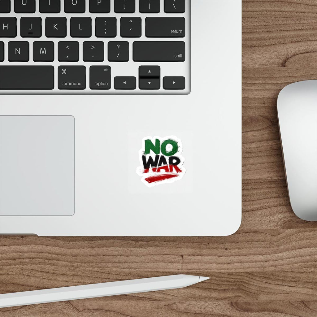 No War sticker | Die-Cut Sticker, Anti-War Protest Decal
