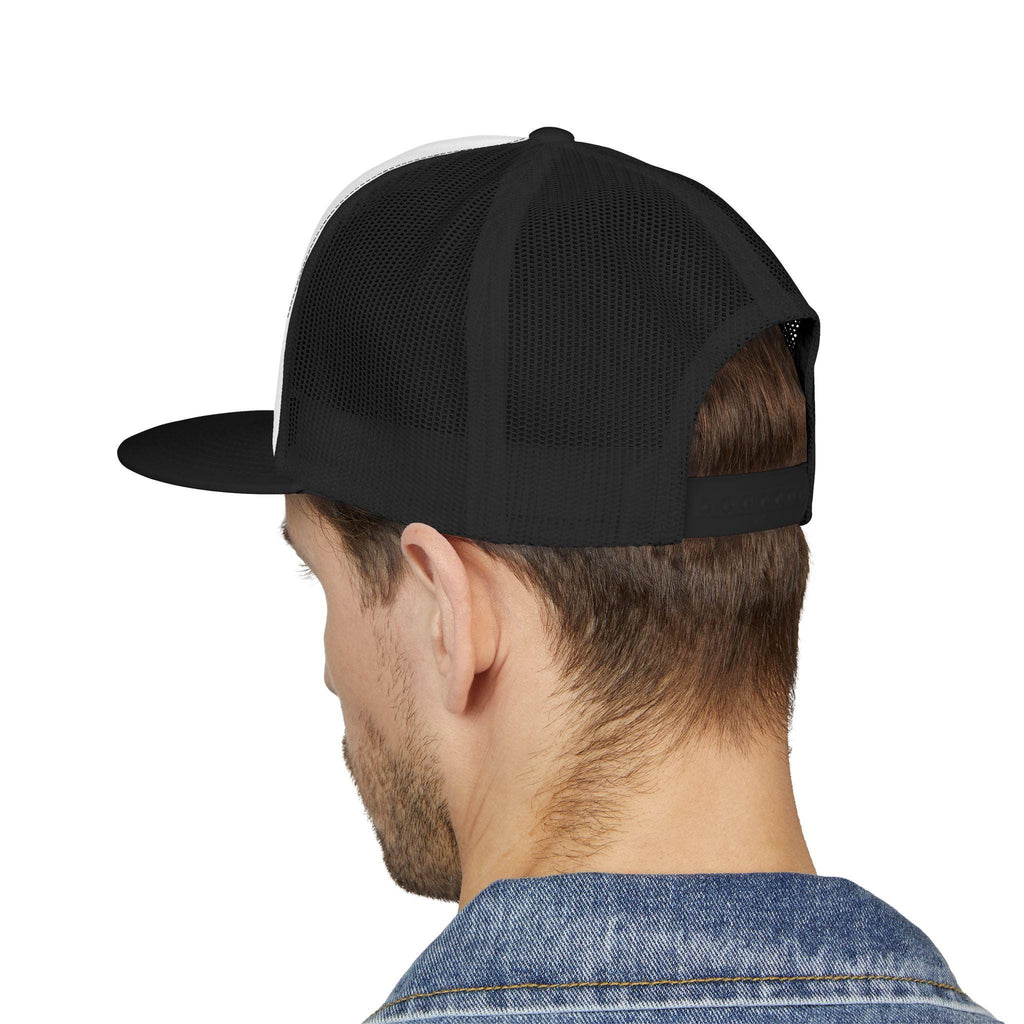 No Kings embroidery Trucker Cap | Free protest sticker I 5-panel mesh hat
