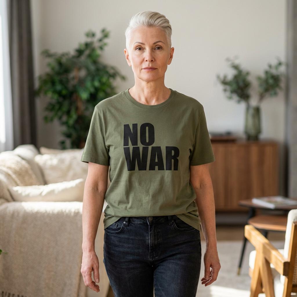 NO WAR T-Shirt | Anti War Graphic Tee, Protest Statement Shirt
