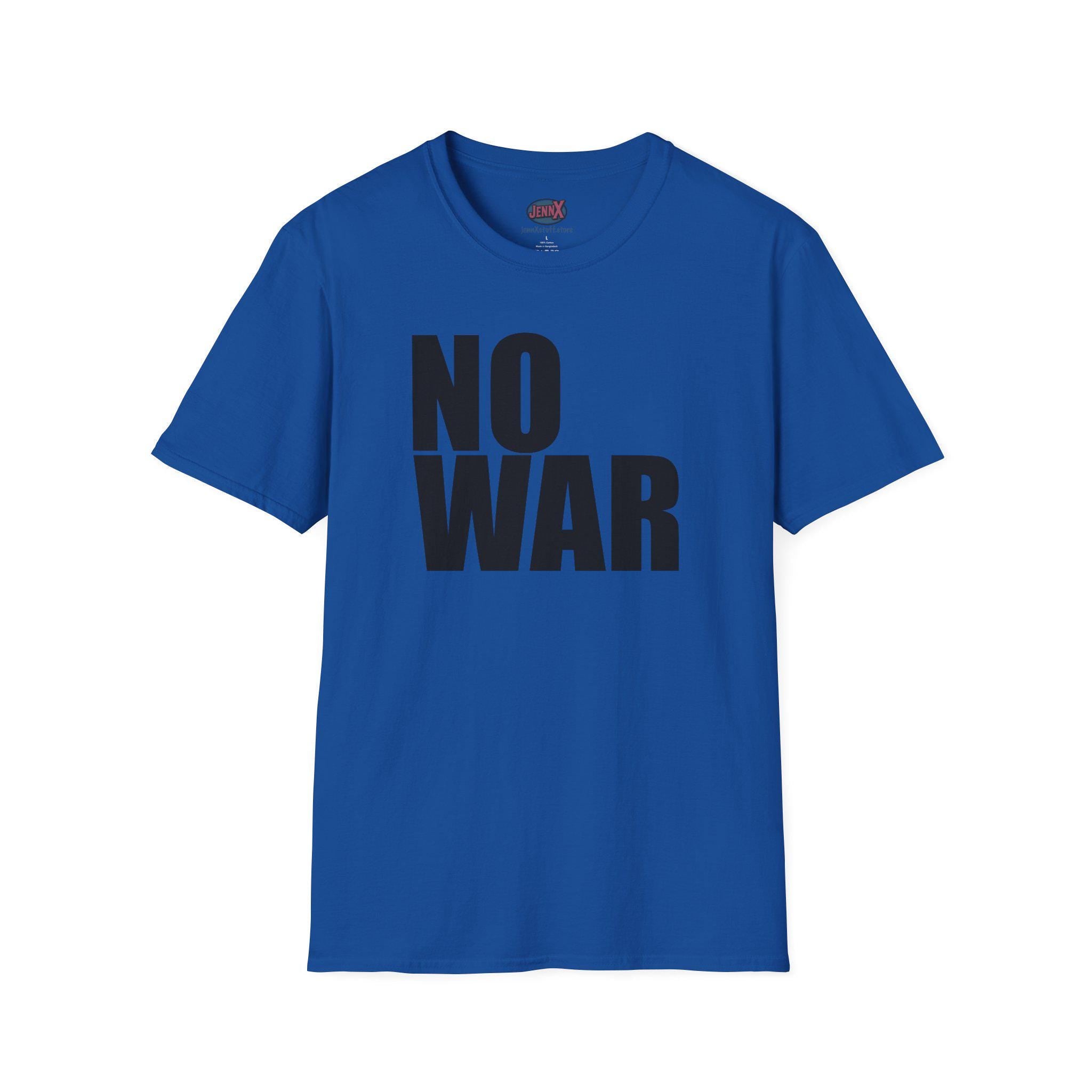 NO WAR T-Shirt | Anti War Graphic Tee, Protest Statement Shirt