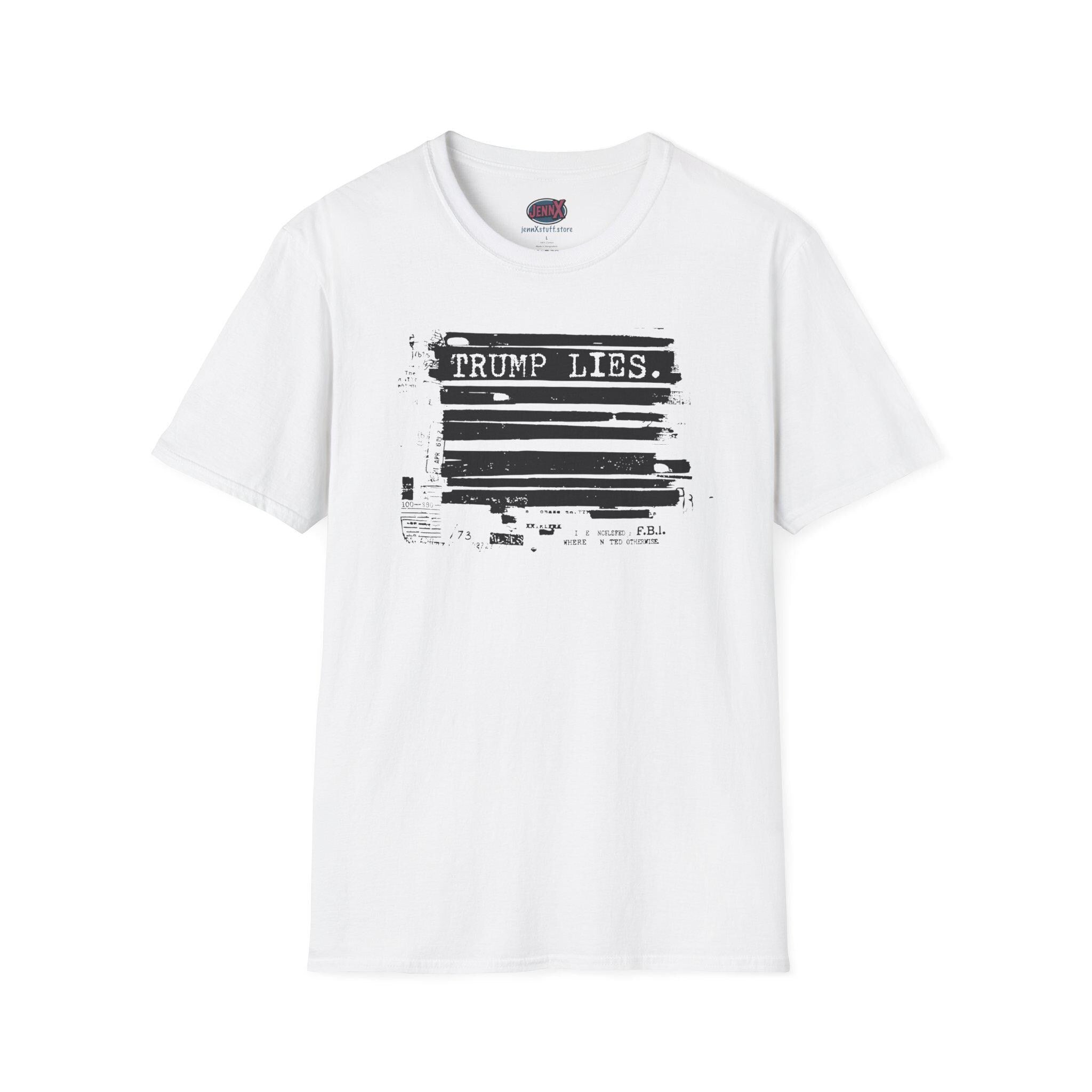 Trump Lies T-Shirt | No War Based on Lies I Worldwide Shipping