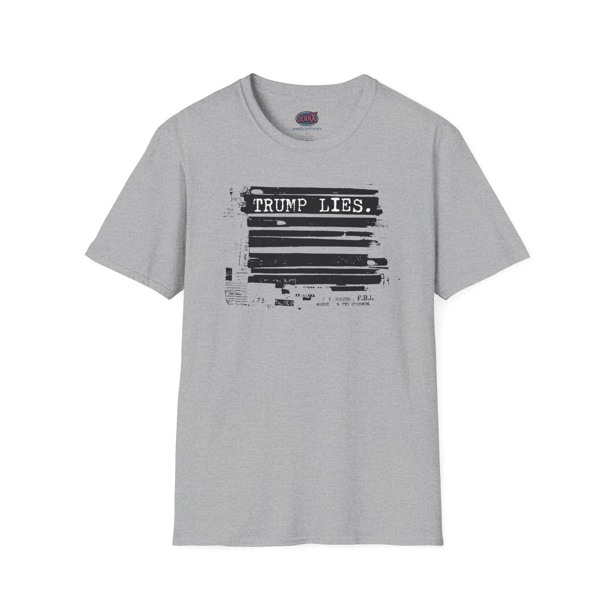 Trump Lies T-Shirt | No War Based on Lies I Worldwide Shipping
