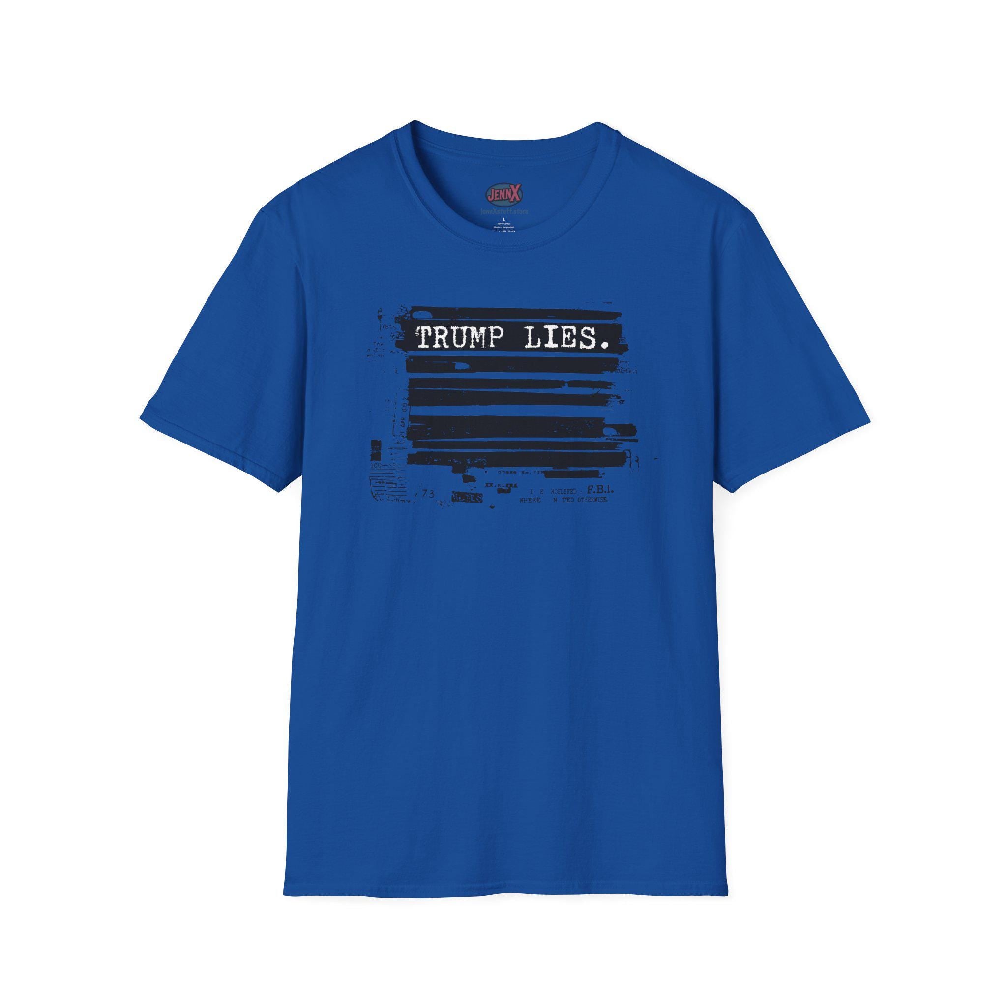 Trump Lies T-Shirt | No War Based on Lies I Worldwide Shipping