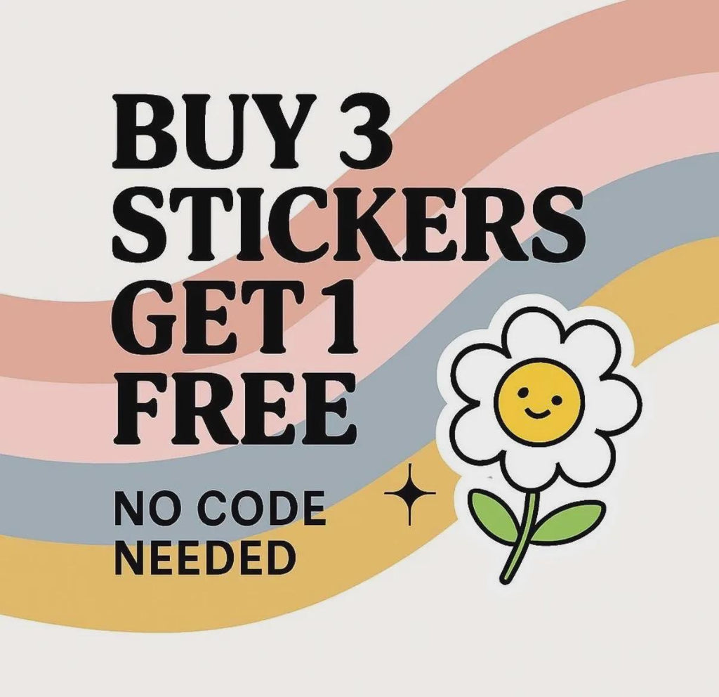 No War protest sticker 3" - Buy 3, Get 1 Free - 8647 - Ships Today