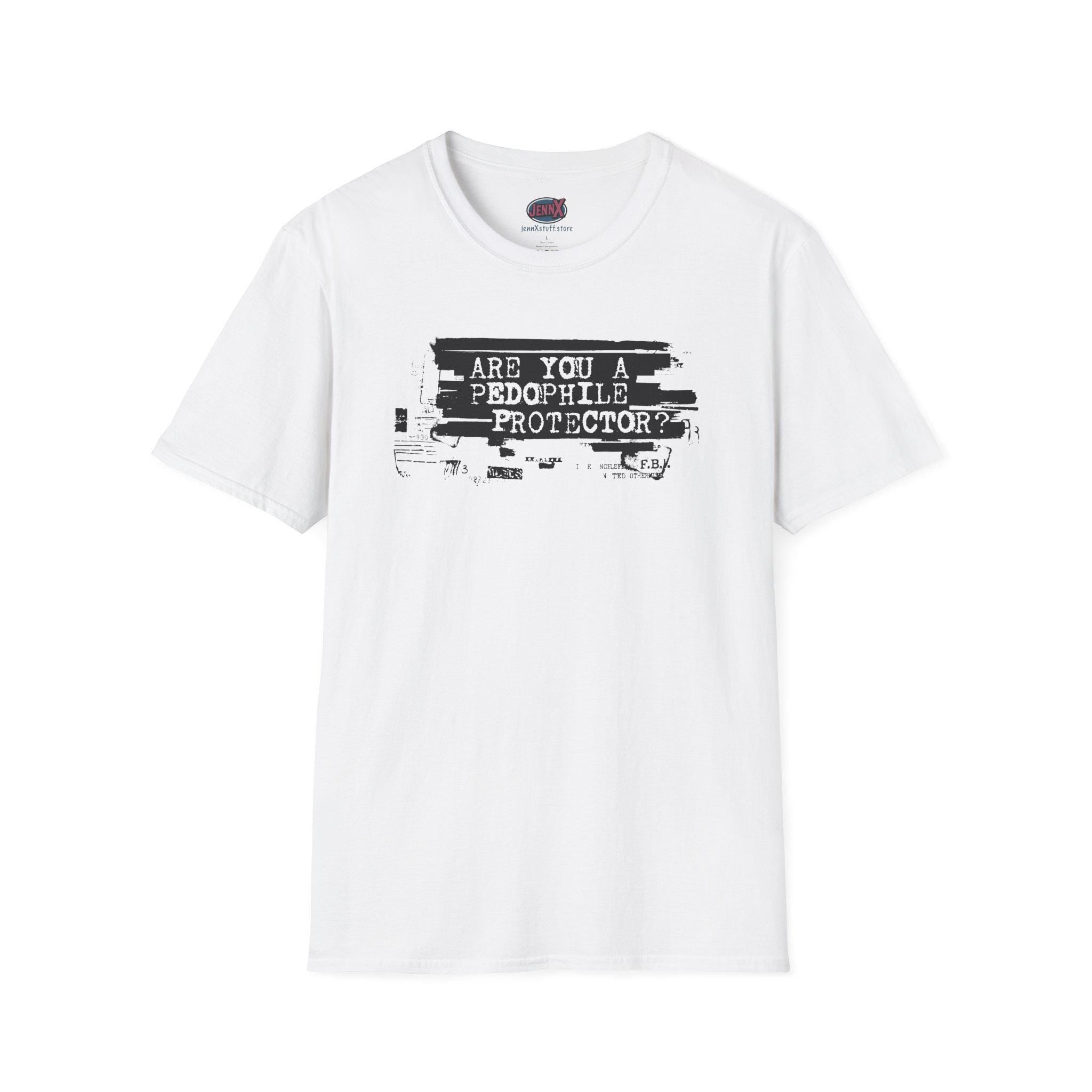 Epstein Files Shirt I Are You a Pedophile Protector? T-Shirt