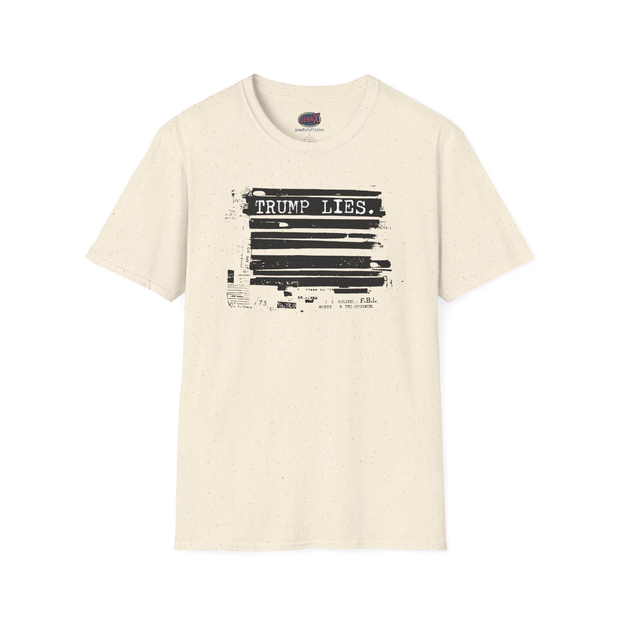 Trump Lies T-Shirt | No War Based on Lies I Worldwide Shipping