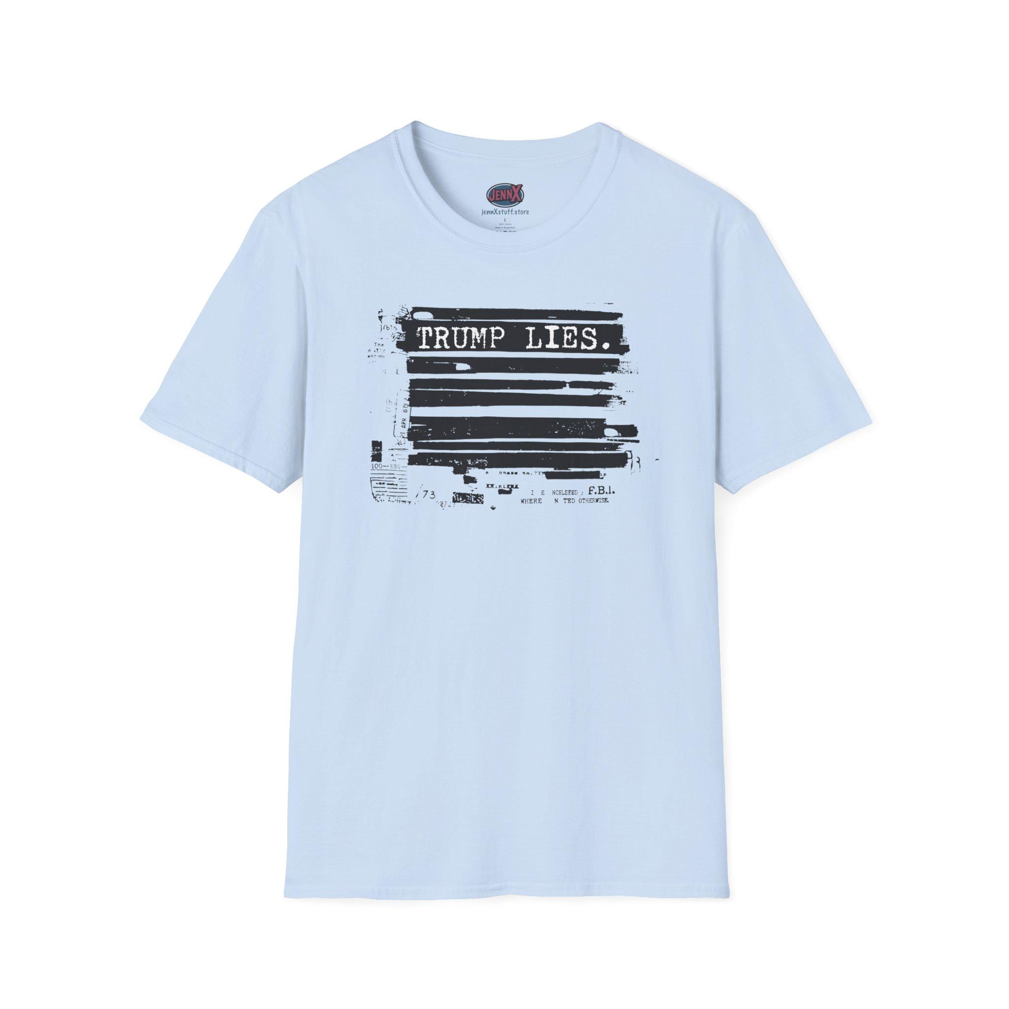 Trump Lies T-Shirt | No War Based on Lies I Worldwide Shipping