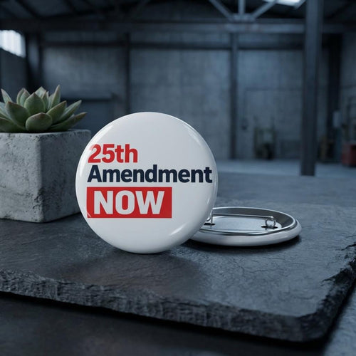 5th Amendment Now Pin Button | Political Activism Badge