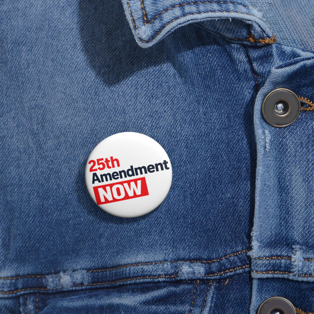 5th Amendment Now Pin Button | Political Activism Badge
