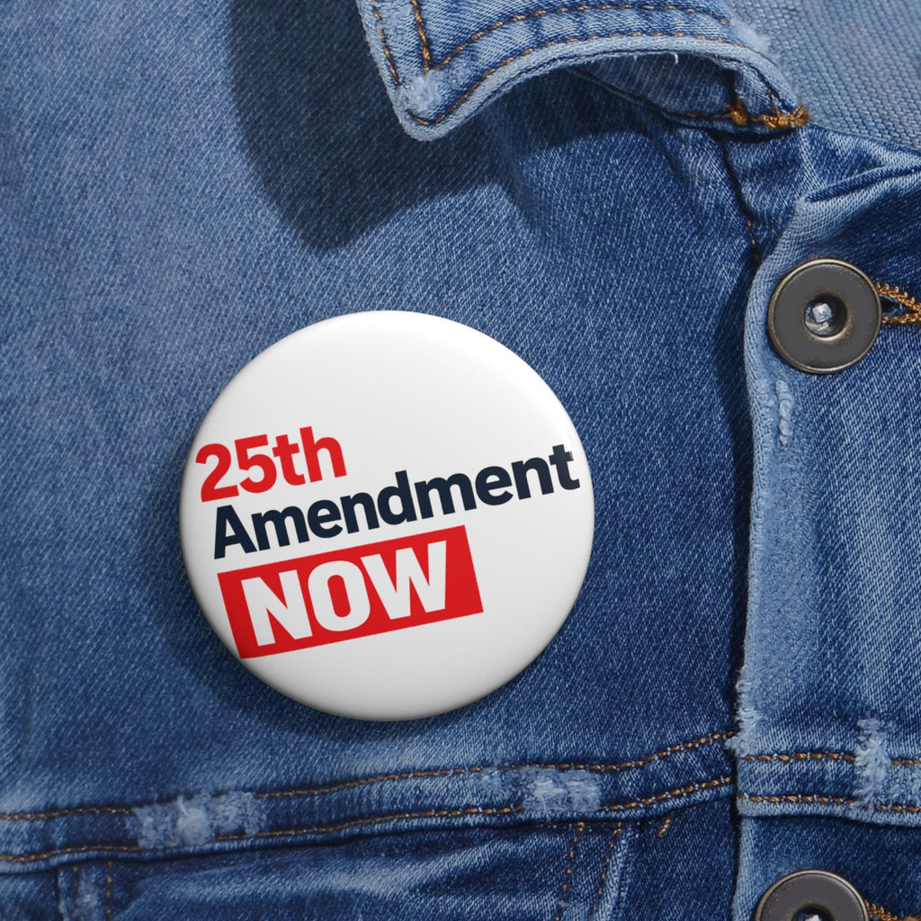 5th Amendment Now Pin Button | Political Activism Badge