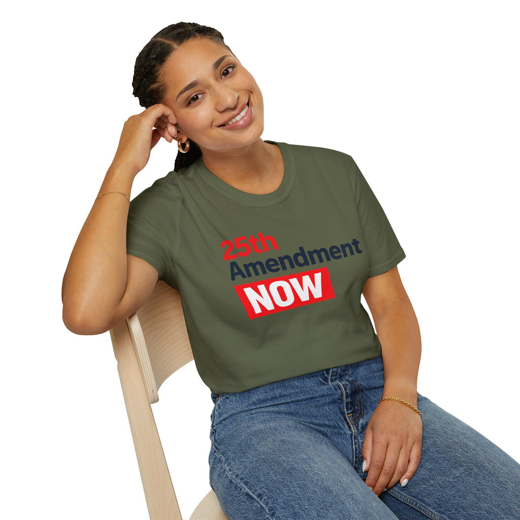 25th Amendment NOW T-Shirt | Political Protest Tee