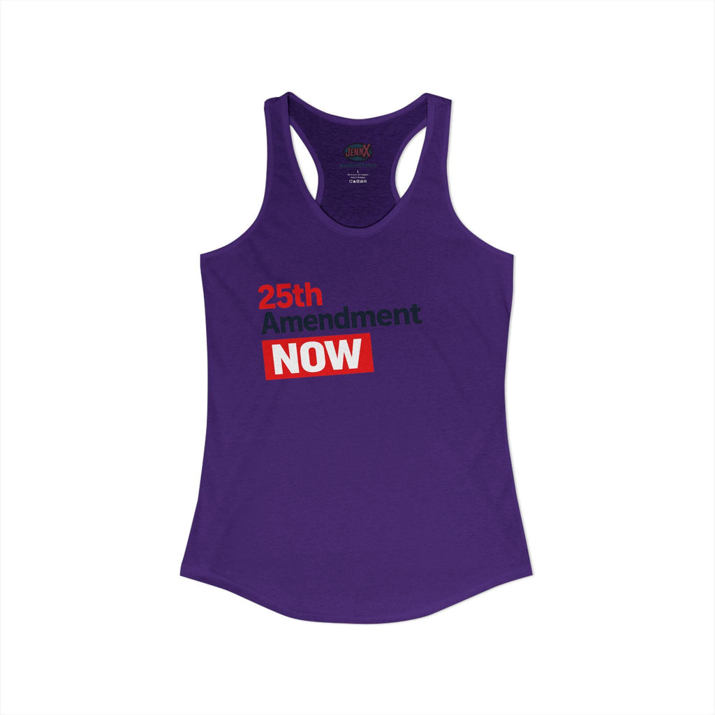 Invoke the 25th Amendment Now - Woman's slim fit tank-top