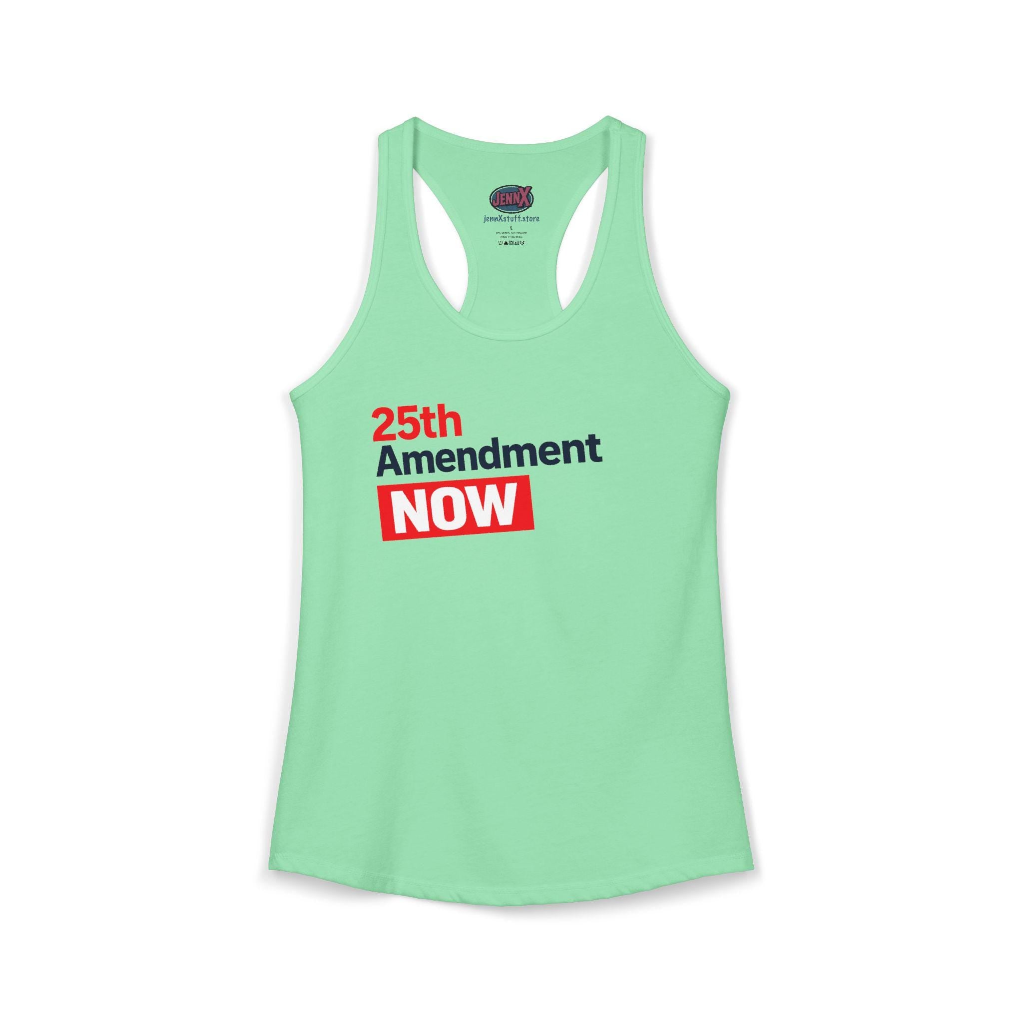 Invoke the 25th Amendment Now - Woman's slim fit tank-top