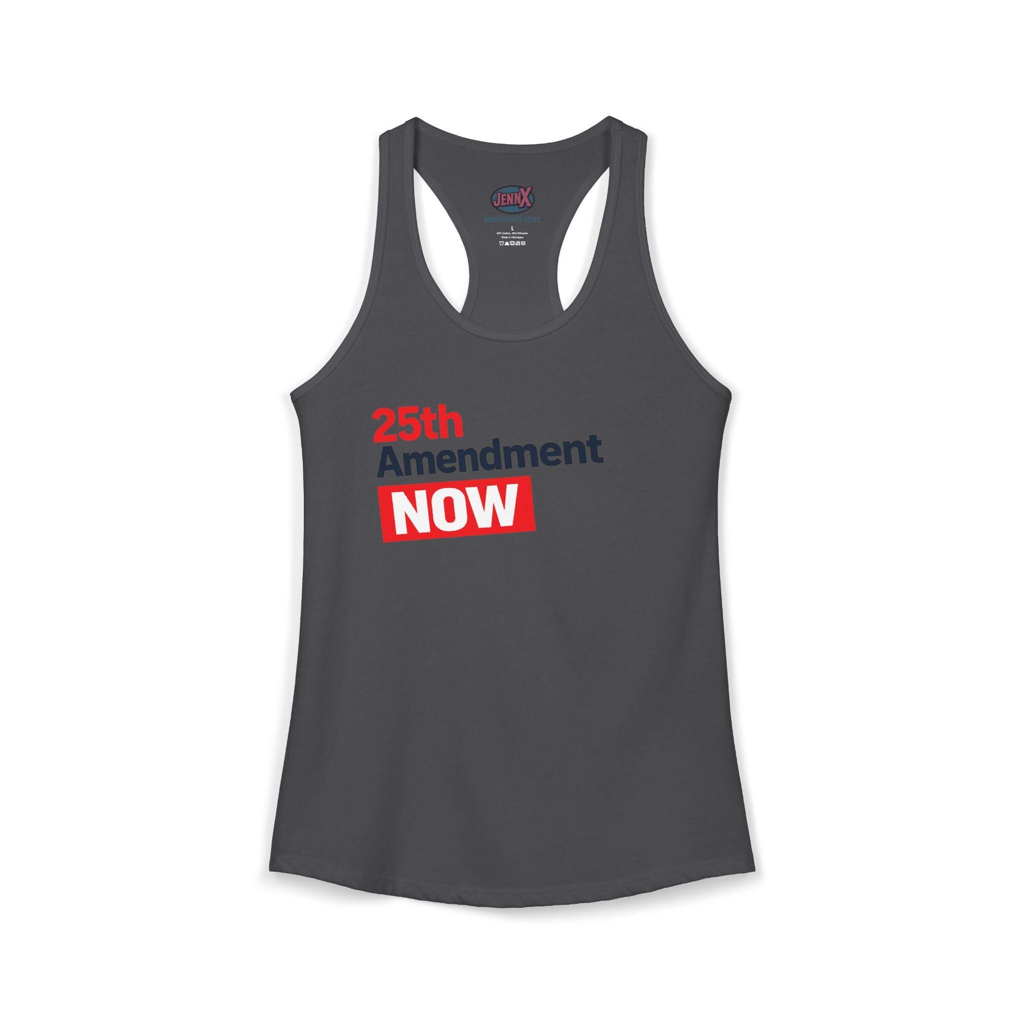 Invoke the 25th Amendment Now - Woman's slim fit tank-top