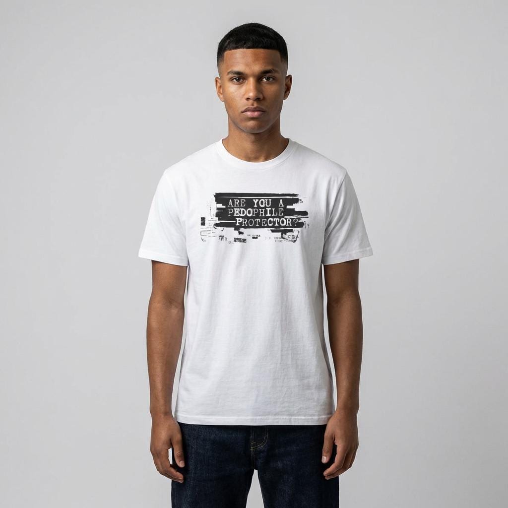 Epstein Files Shirt I Are You a Pedophile Protector? T-Shirt