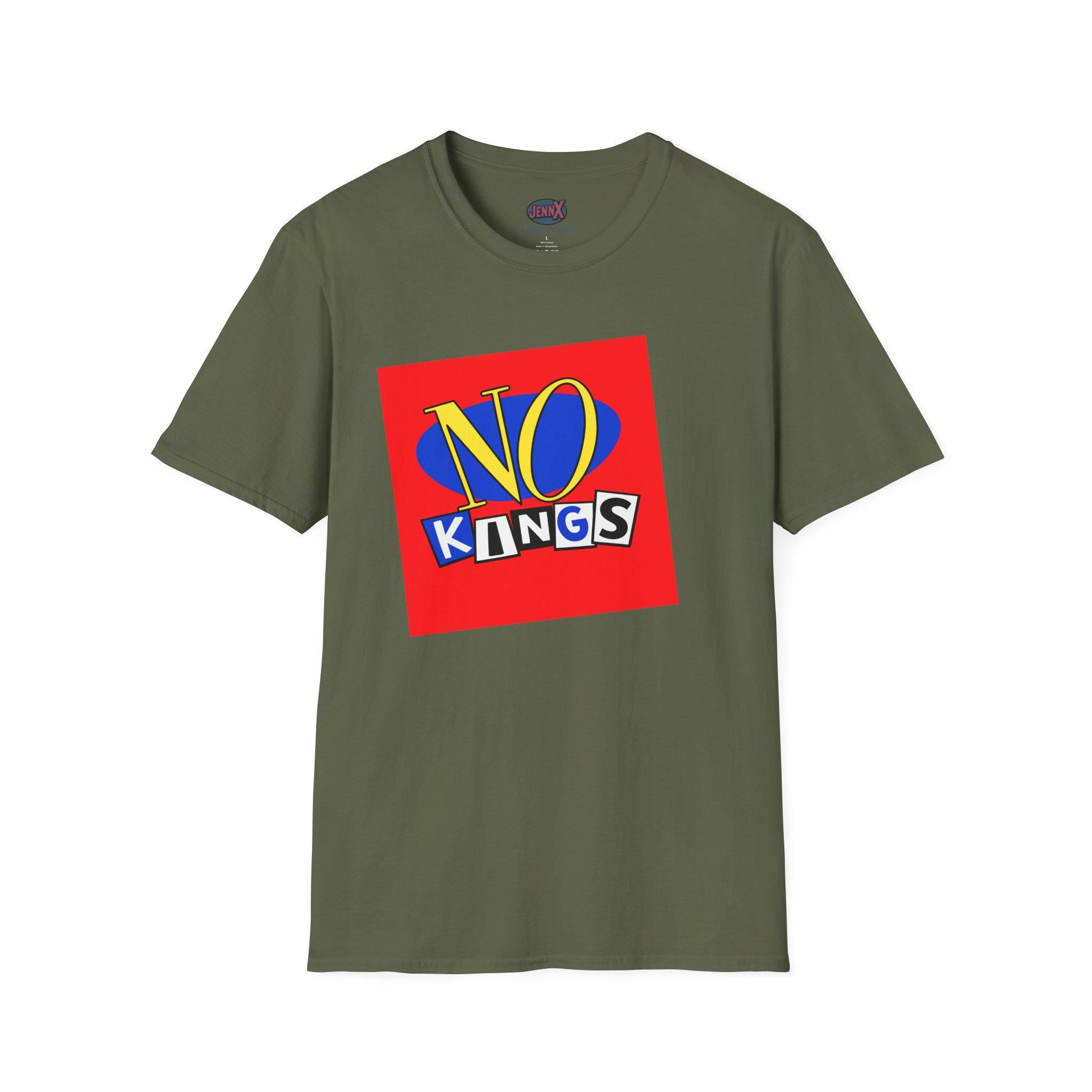 No Kings shirt No Doubt parody T-Shirt | Anti-Trump 90s Music GenX Millennial Protest