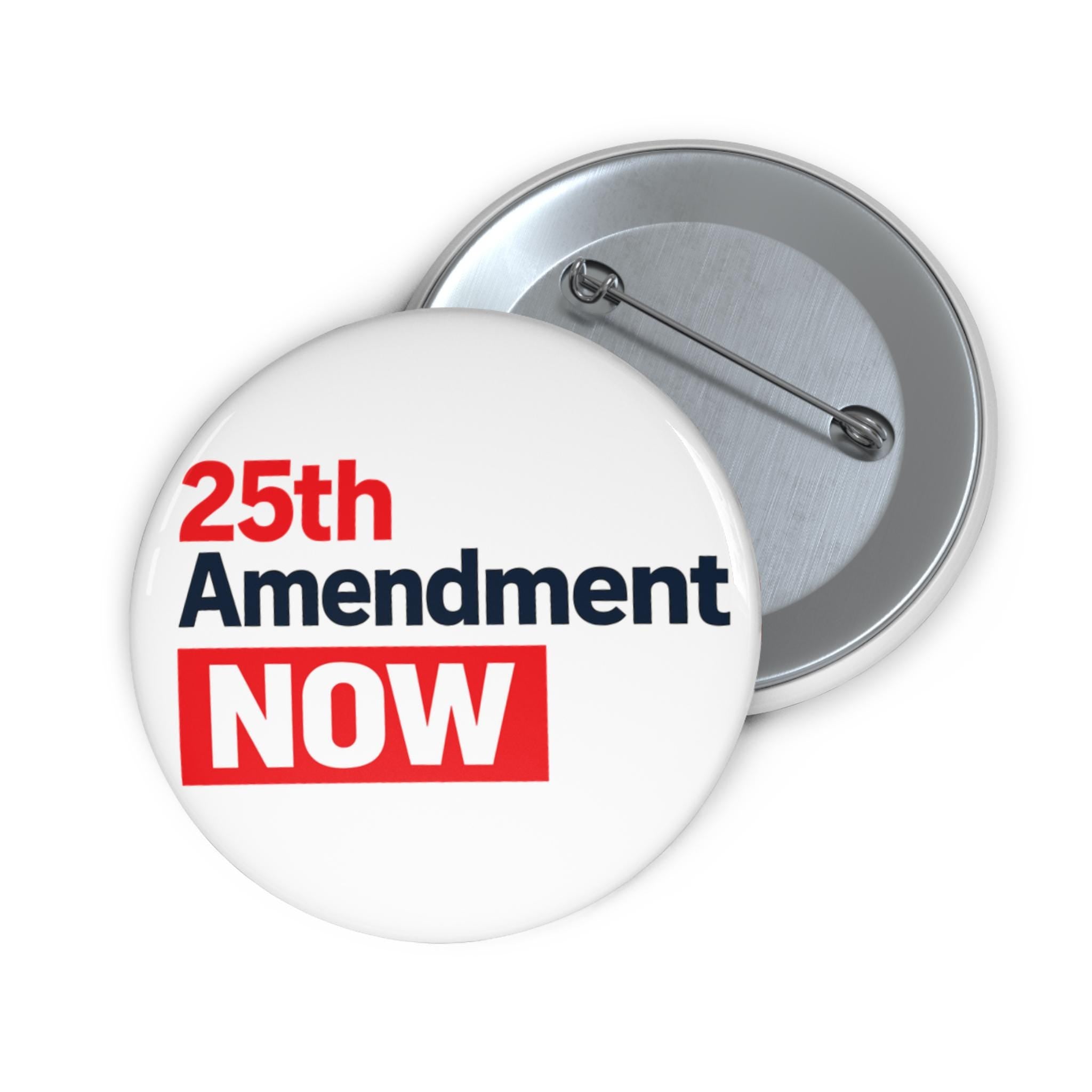 5th Amendment Now Pin Button | Political Activism Badge