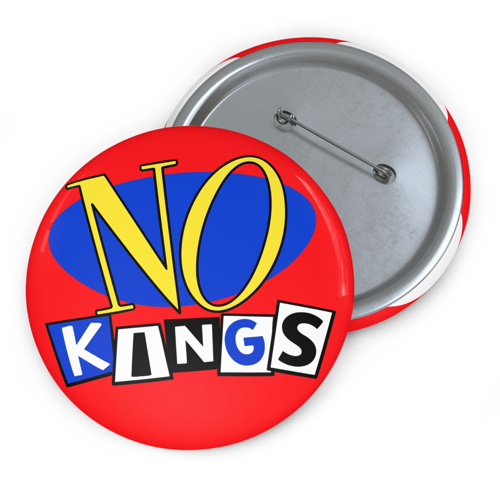 No Kings Gwen Stefani No Doubt Anti-Trump parody pinback button | 90s Music GenX Millennial Protest