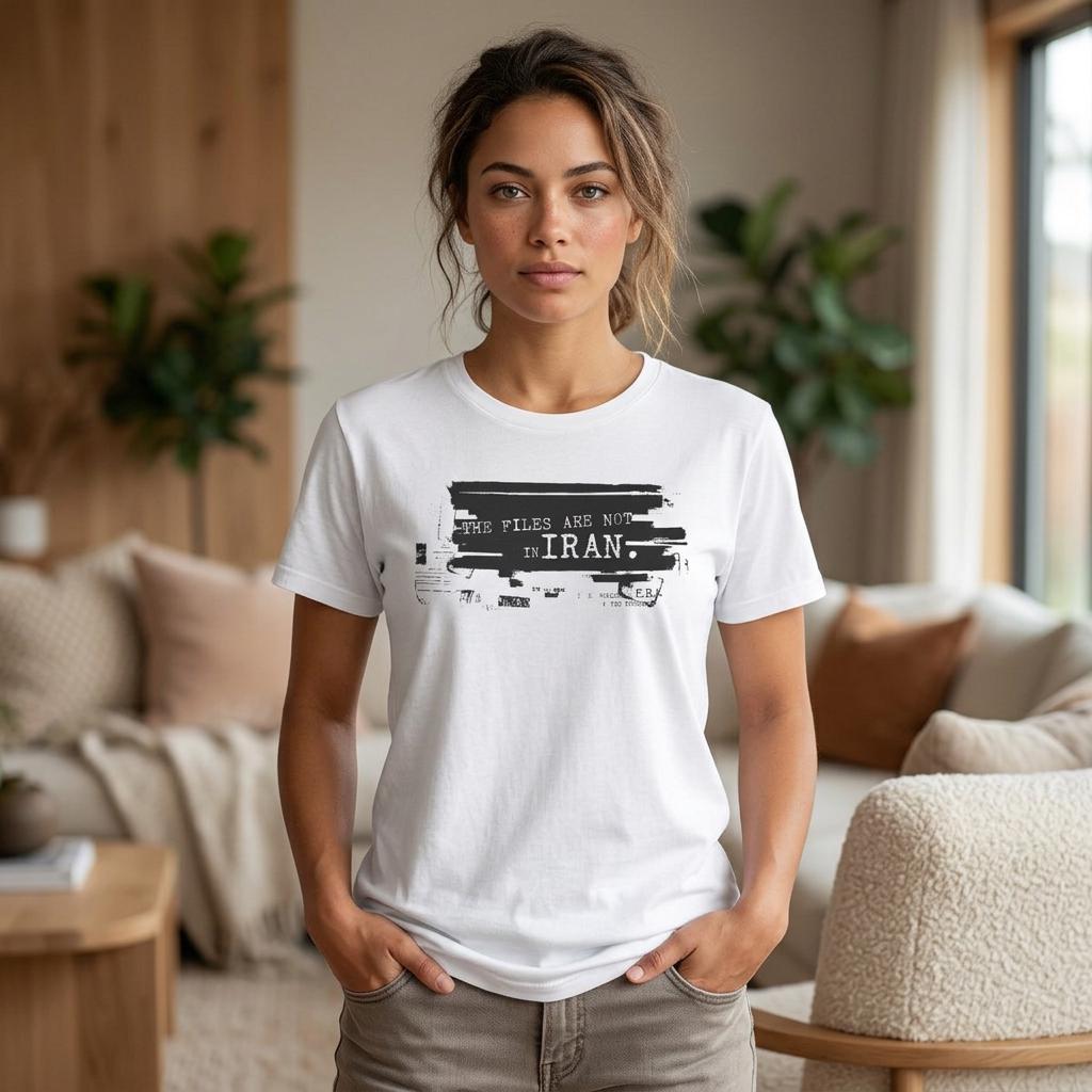 The Epstein Files Are Not Iran Unisex Shirt | Anti-war design