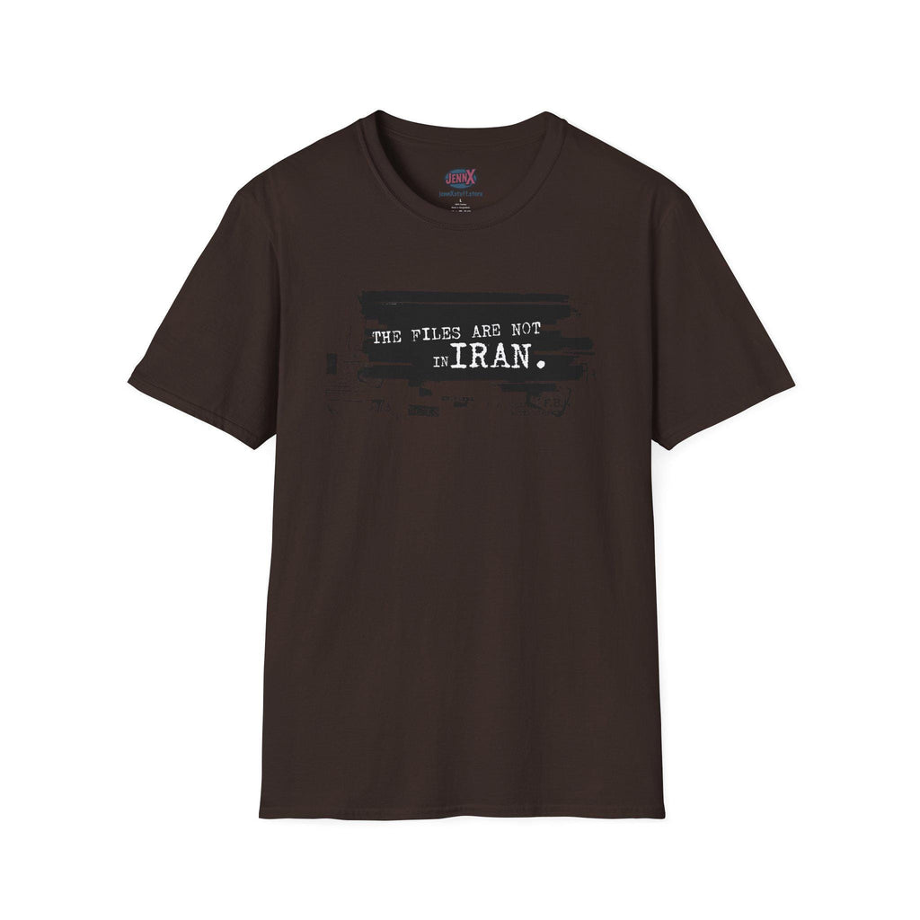 The Epstein Files Are Not Iran Unisex Shirt | Anti-war design