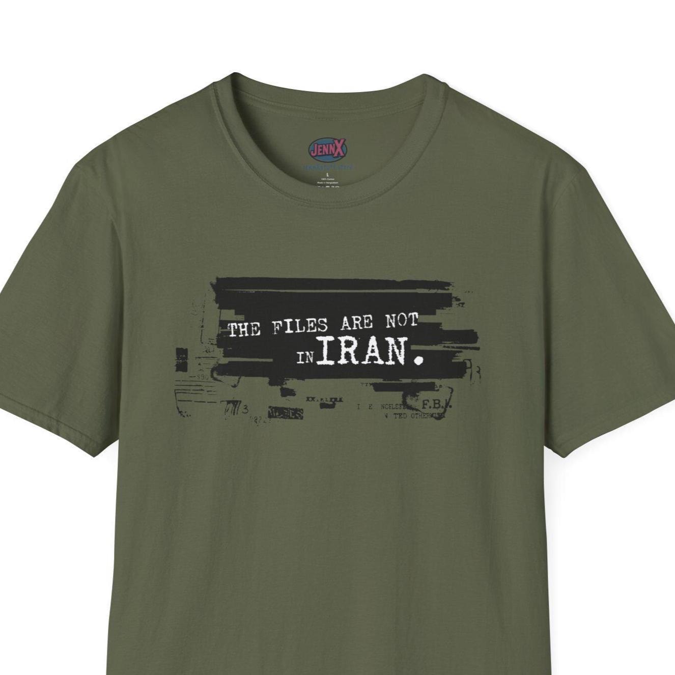 The Epstein Files Are Not Iran Unisex Shirt | Anti-war design