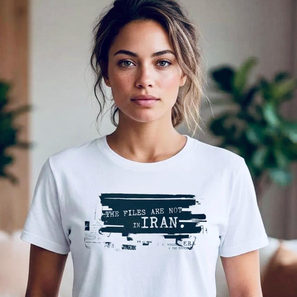 The Epstein Files Are Not Iran Unisex Shirt | Anti-war design
