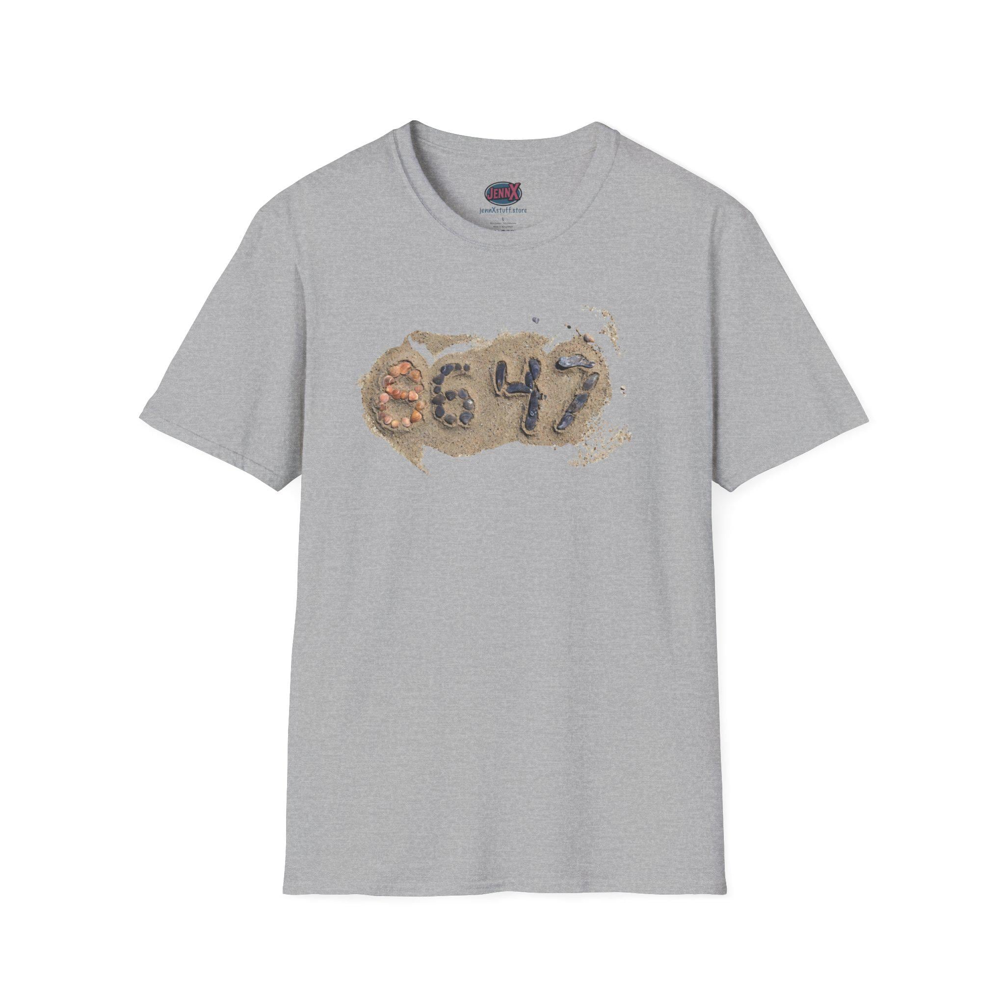 Anti-Trump 8647 Seashell T-Shirt | High Res Image I James Comey 86 47