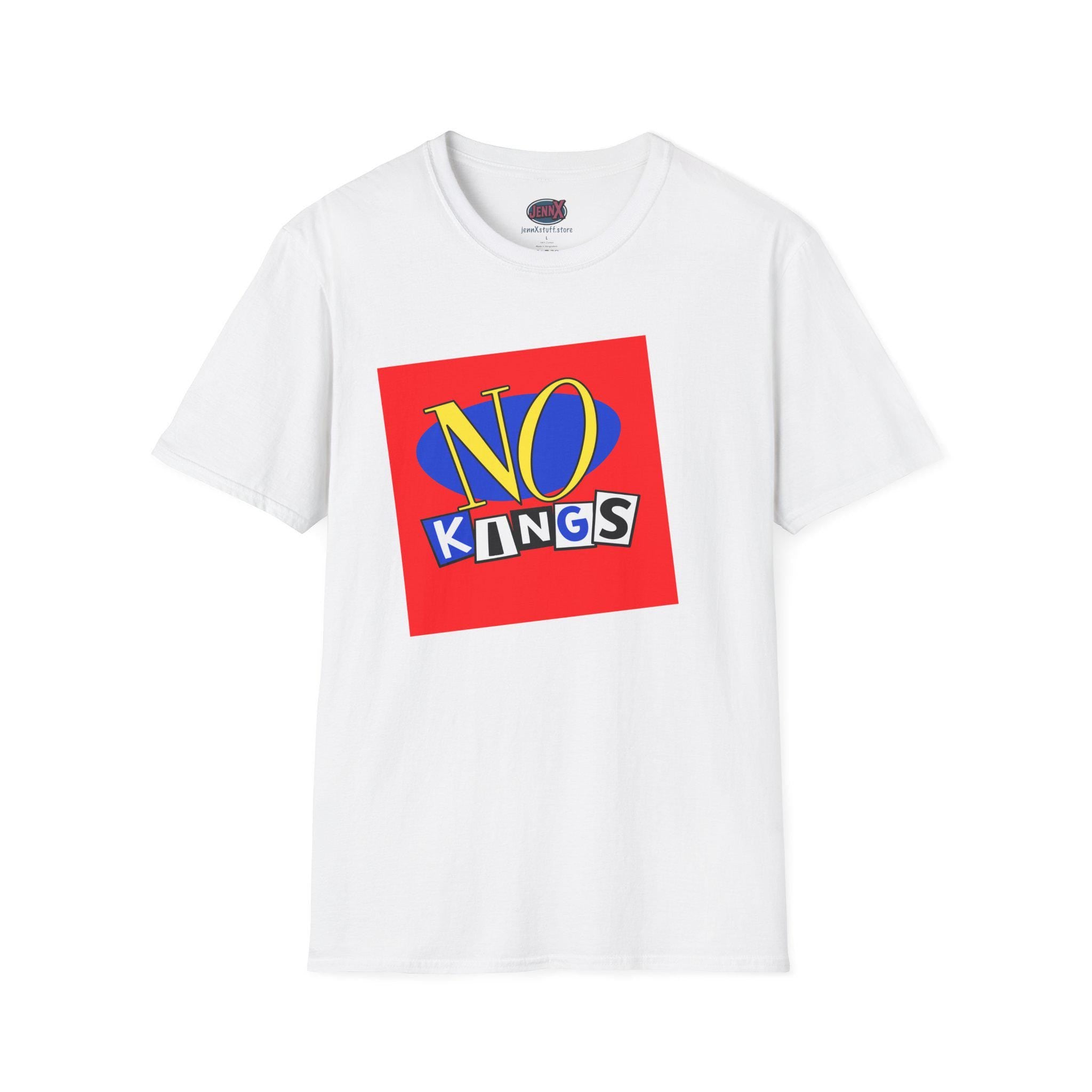 No Kings shirt No Doubt parody T-Shirt | Anti-Trump 90s Music GenX Millennial Protest