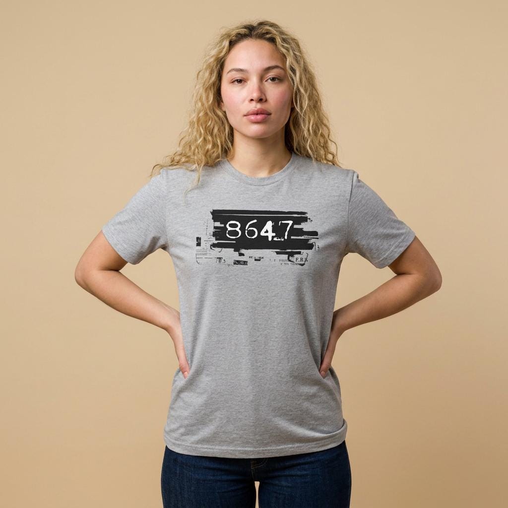Retro 8647 Anti Trump Shirt, Democrat 8647 Shirt, Liberal Shirt, Pro Immigration Shirt, Anti ICE, Anti MAGA, Anti Republican Fascism Shirt