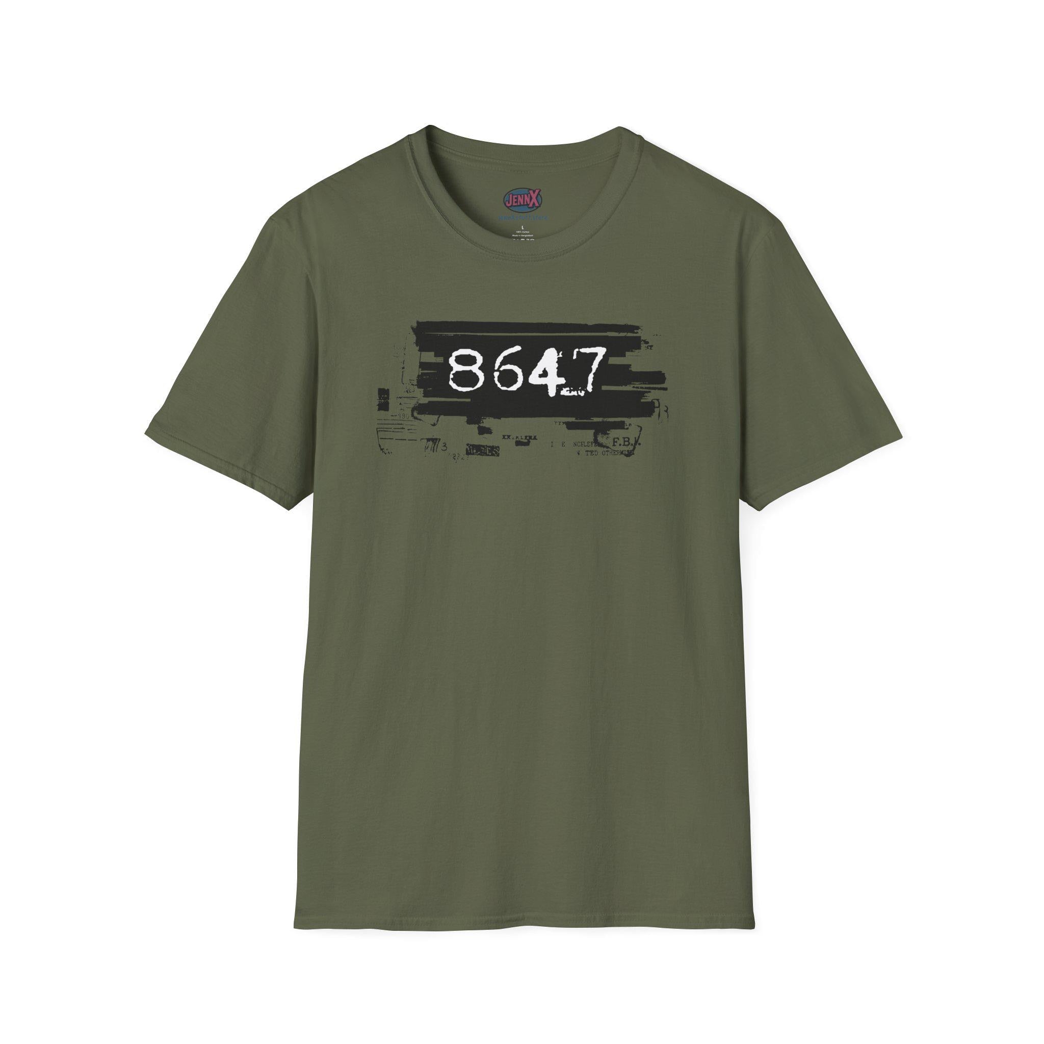 Retro 8647 Anti Trump Shirt, Democrat 8647 Shirt, Liberal Shirt, Pro Immigration Shirt, Anti ICE, Anti MAGA, Anti Republican Fascism Shirt