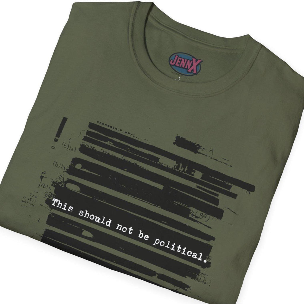Epstein Redacted Files T-Shirt | FBI Political Art Protest Tee