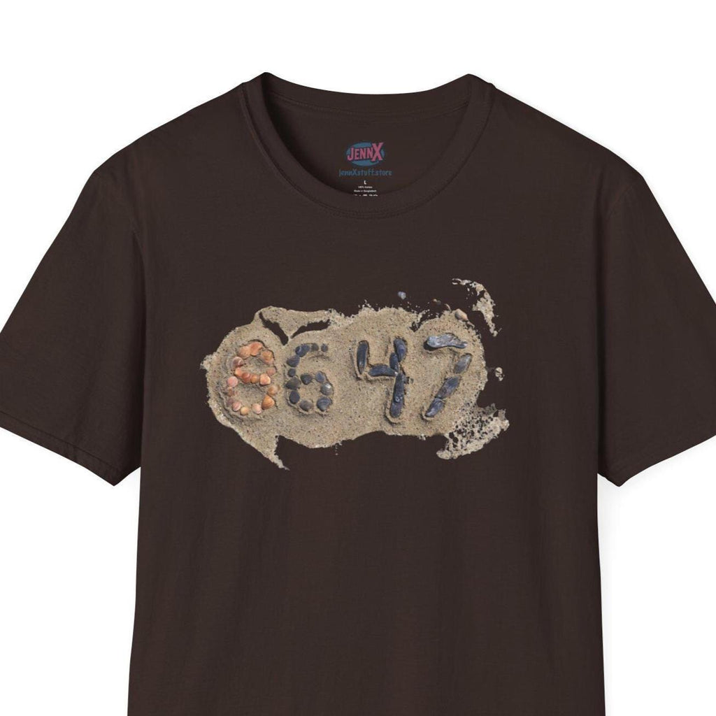 Anti-Trump 8647 Seashell T-Shirt | High Res Image I James Comey 86 47