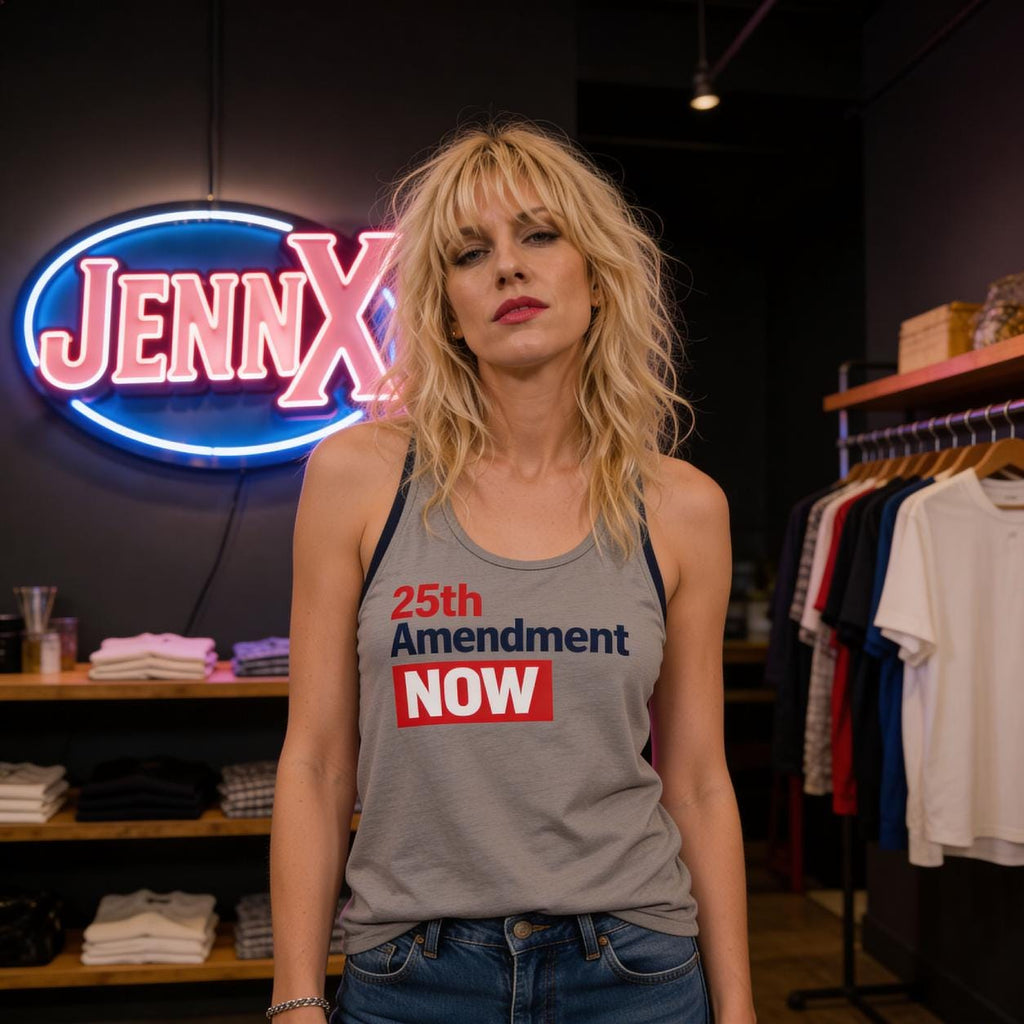 Invoke the 25th Amendment Now - Woman's slim fit tank-top