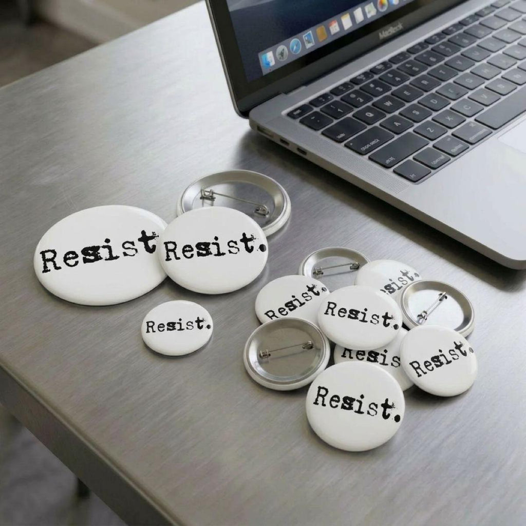Resist. Pin Button | Political Statement Pin