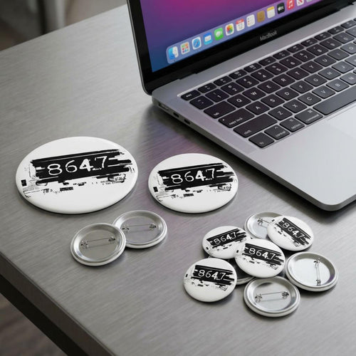 8647 Epstein Files button I 86 47 Comey Seashell Pin