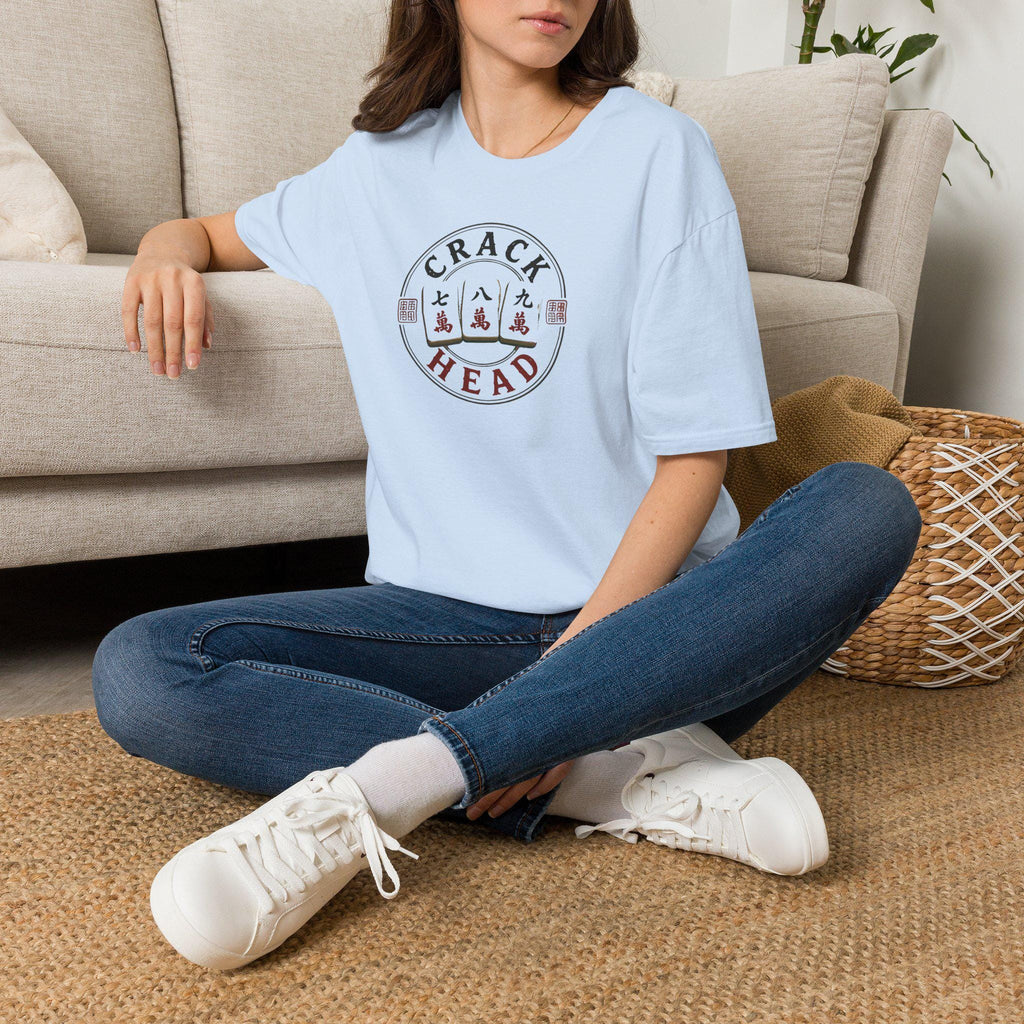 Crack Head Mahjong Tile T-Shirt | Mahjong Tiles Humor