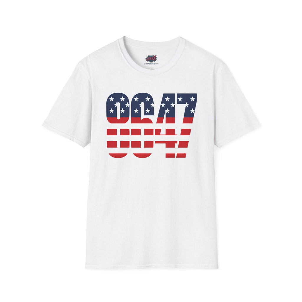 Patriotic 8647 American Flag T-Shirt | Red, White, and Blue I America 250 I 4th of July