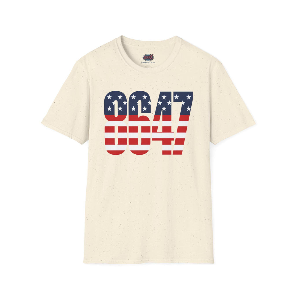 Patriotic 8647 American Flag T-Shirt | Red, White, and Blue I America 250 I 4th of July