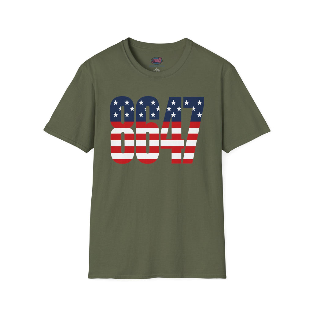 Patriotic 8647 American Flag T-Shirt | Red, White, and Blue I America 250 I 4th of July
