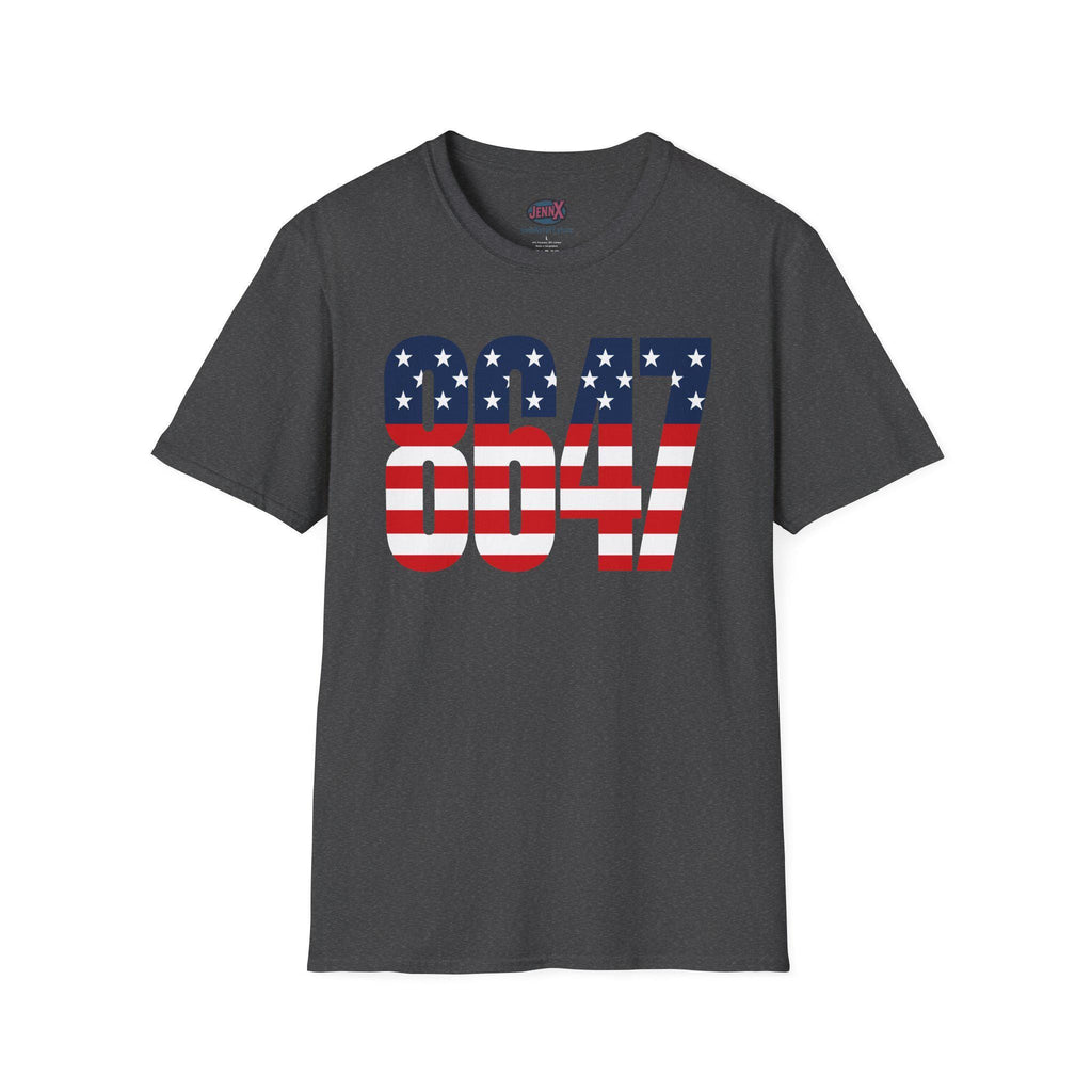 Patriotic 8647 American Flag T-Shirt | Red, White, and Blue I America 250 I 4th of July