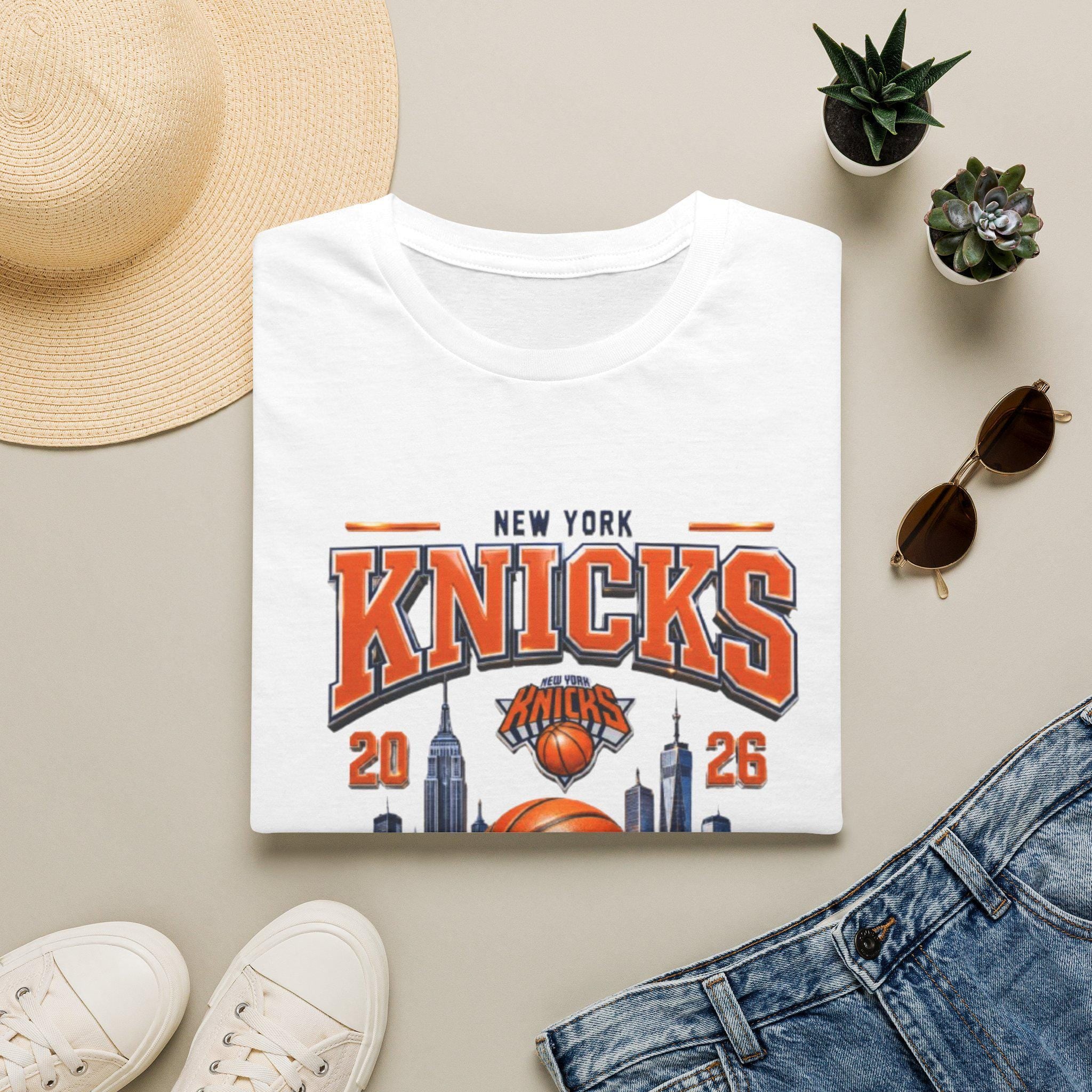 New York Knicks 2026 Champions T-Shirt | NYC City Skyline