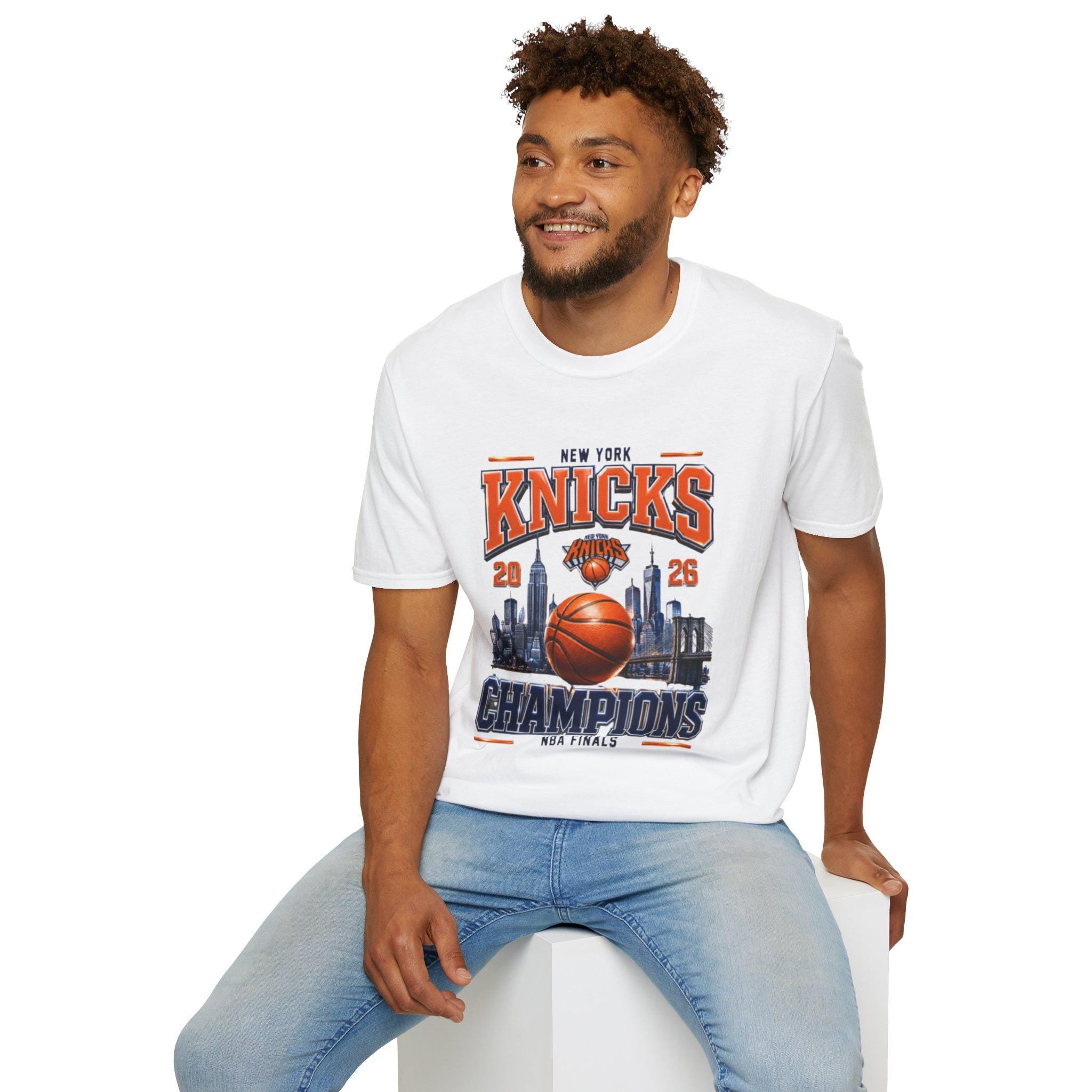 New York Knicks 2026 Champions T-Shirt | NYC City Skyline