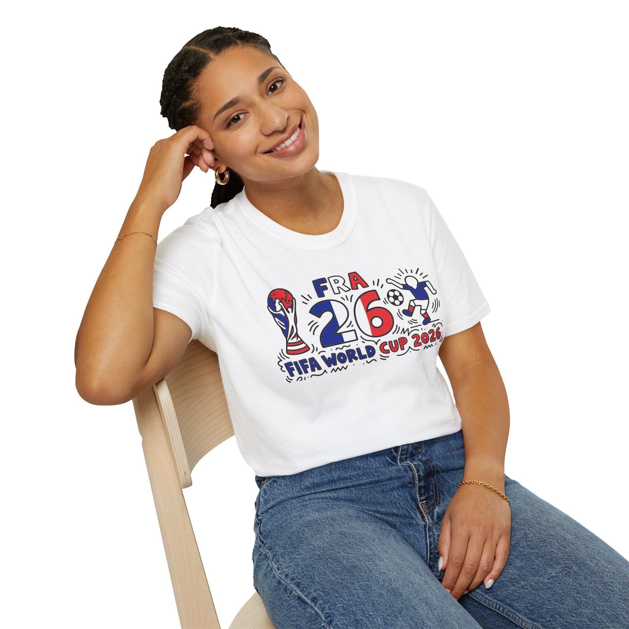 France 26 FRA FIFA World Cup 2026 T-Shirt | World Cup Soccer Tee