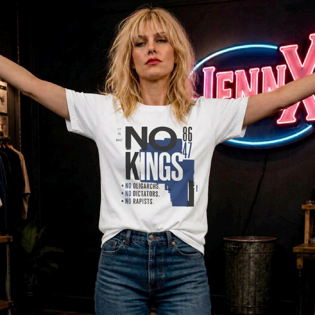 NO KINGS Shirt, Anti Trump Protest Shirt, Democracy Matters Tee, Political Resistance Shirt, Anti Authoritarian Graphic Tee, Activist Gift