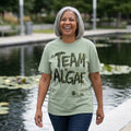 Team Algae T-shirt | Algae Drip Graphic Tee, Nature Inspired